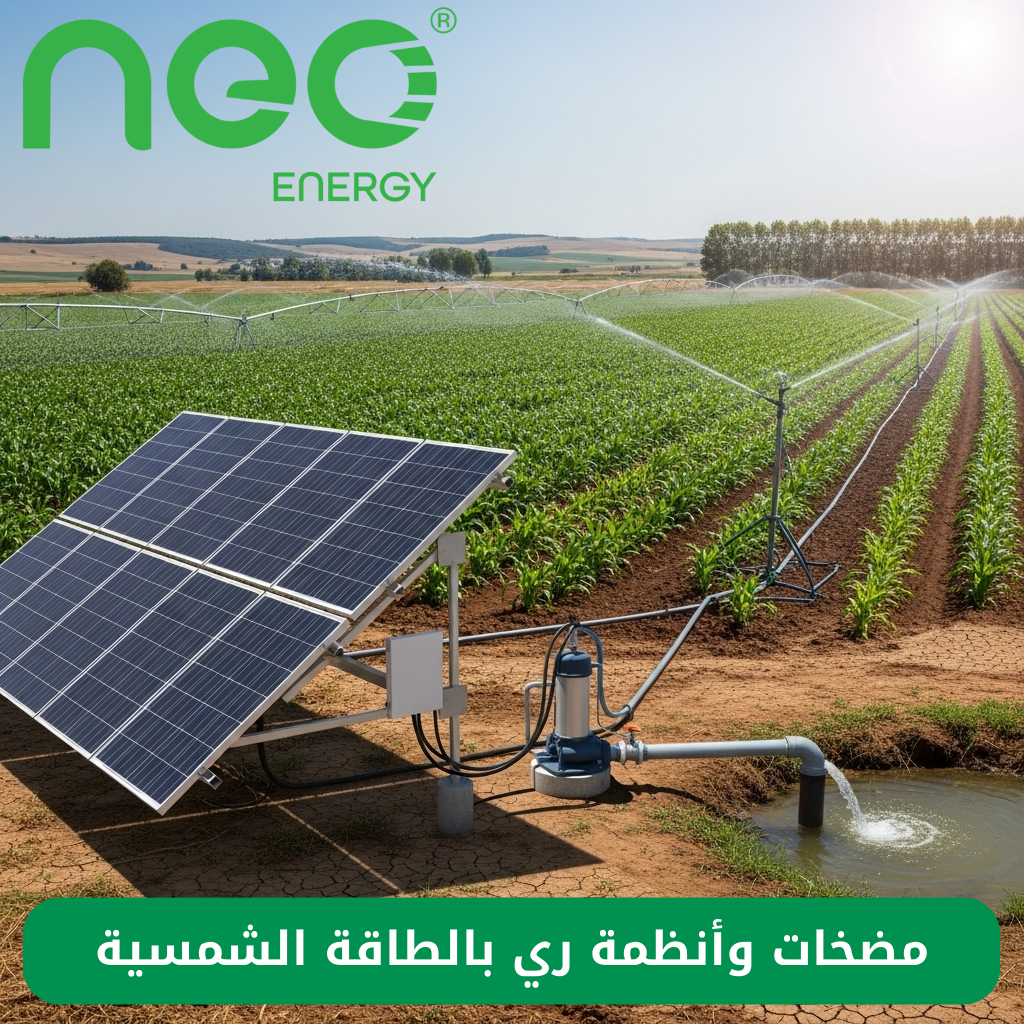 أنظمة الري التقليدية والأنظمة الشمسية
